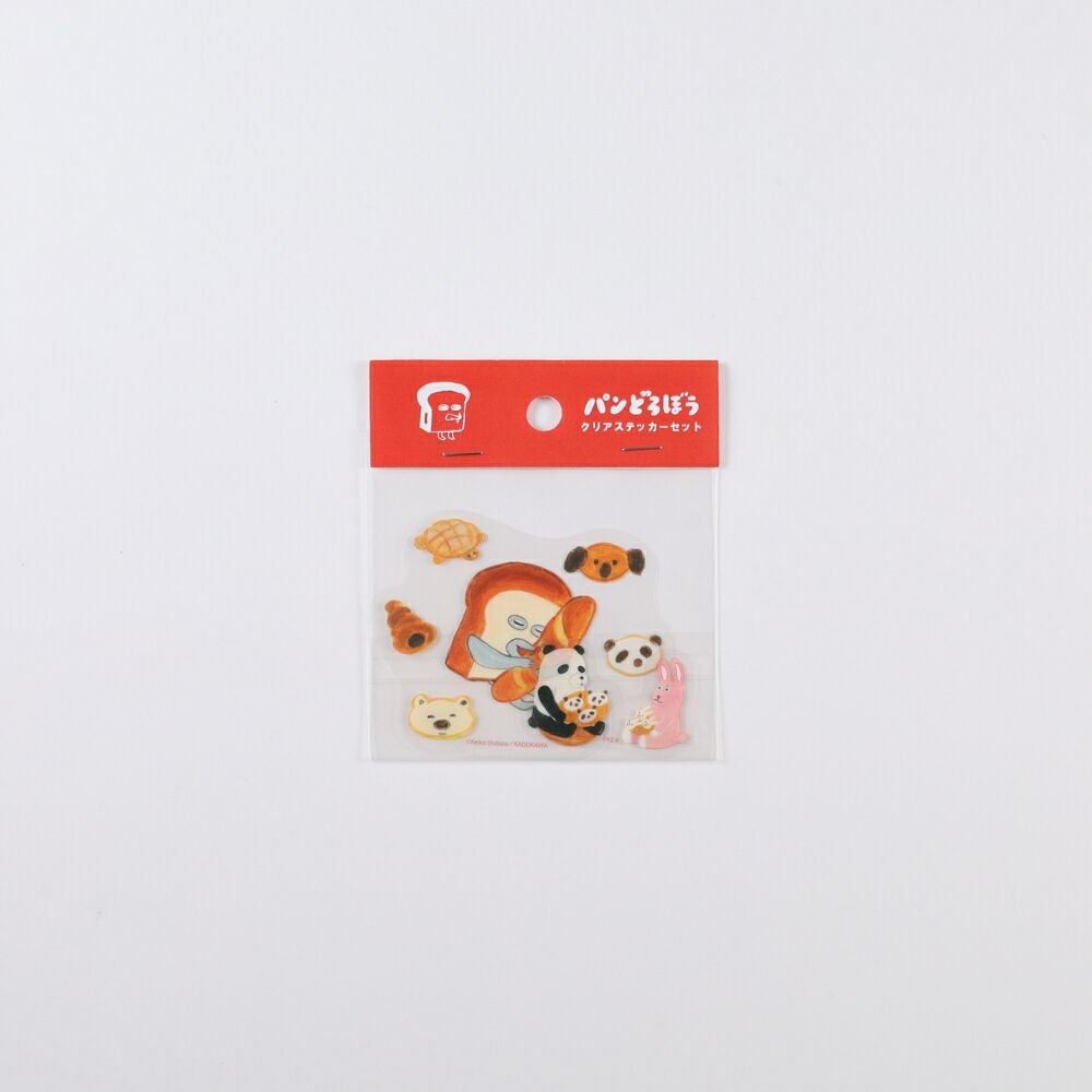 クリアステッカーセット（パンがずらり） | Overglad Online Shop