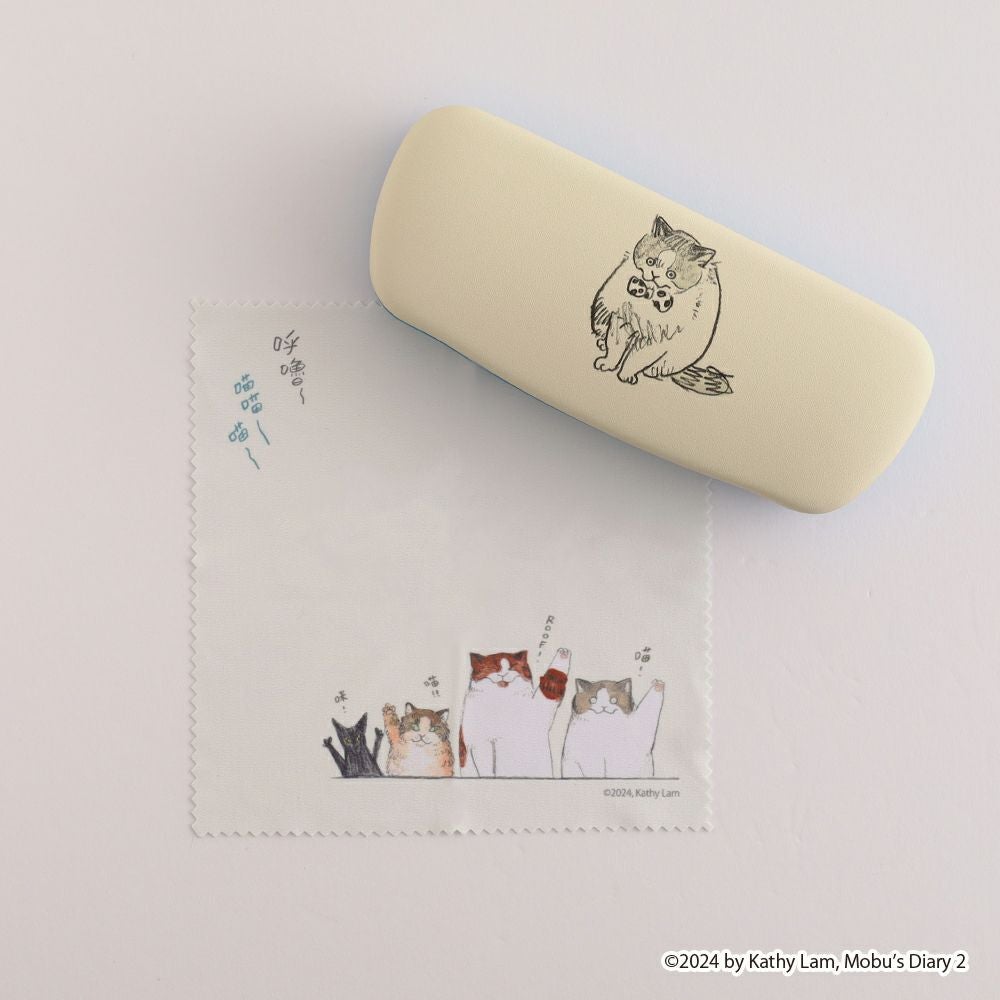 メガネケース＆クロスセット(Ribbon) | Overglad Online Shop